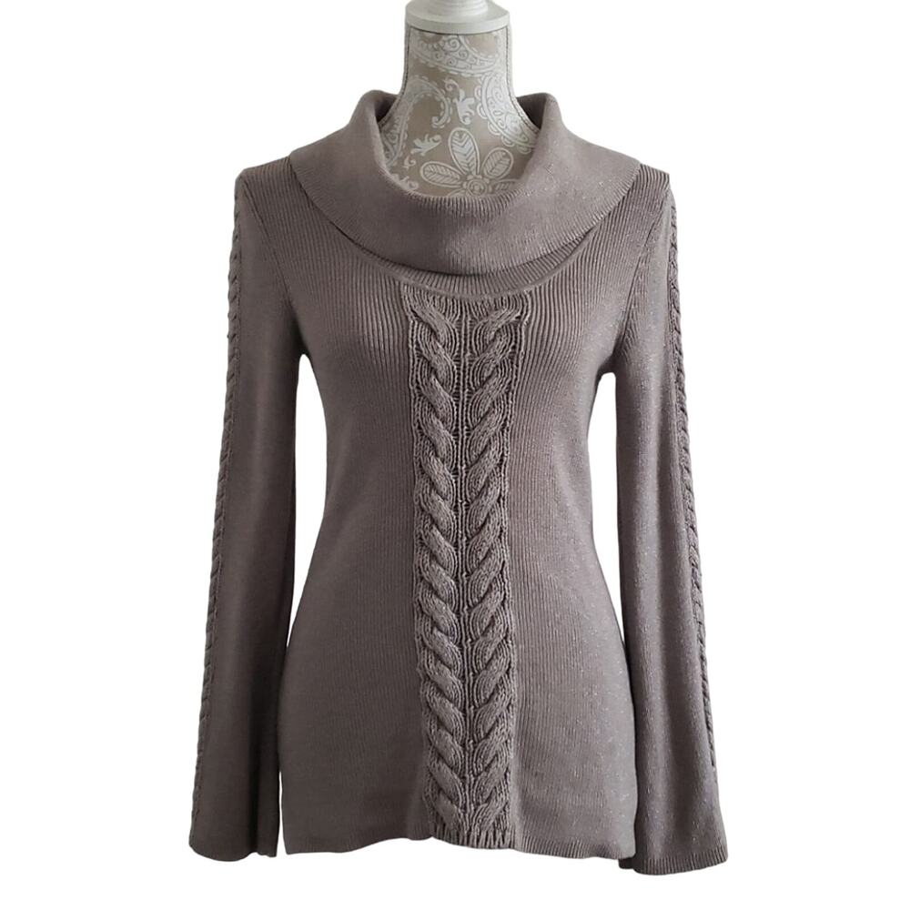 WHBM Champagne Sweater XS